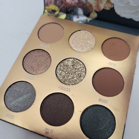 NEW Colourpop Grandeur Eyeshadow Palette 9 Warm Color Shades Metallic - Picture 1 of 7